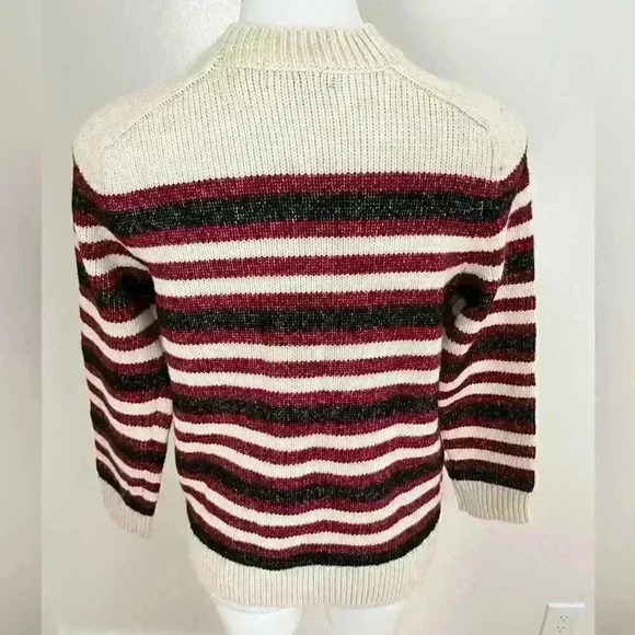 Banana Republic Striped Woven Sweater - Picture 7 of 9